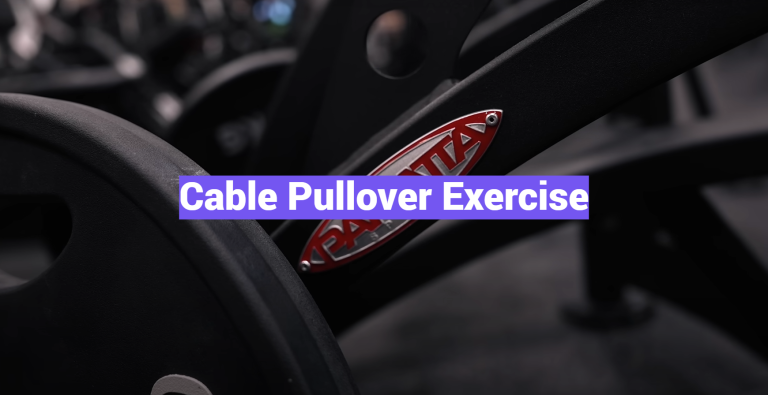 Cable Pullover Exercise
