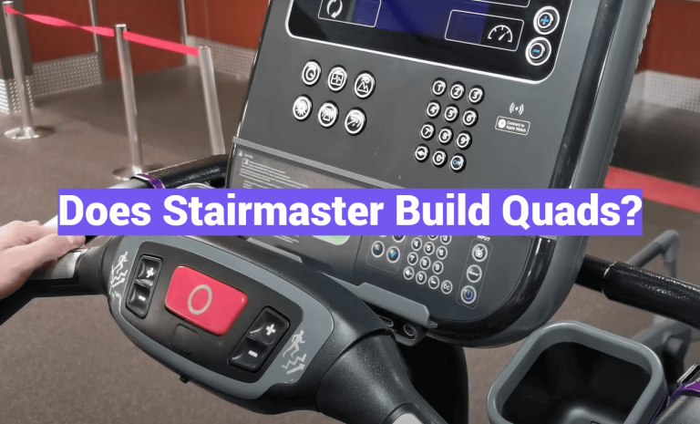 Does Stairmaster Build Quads?