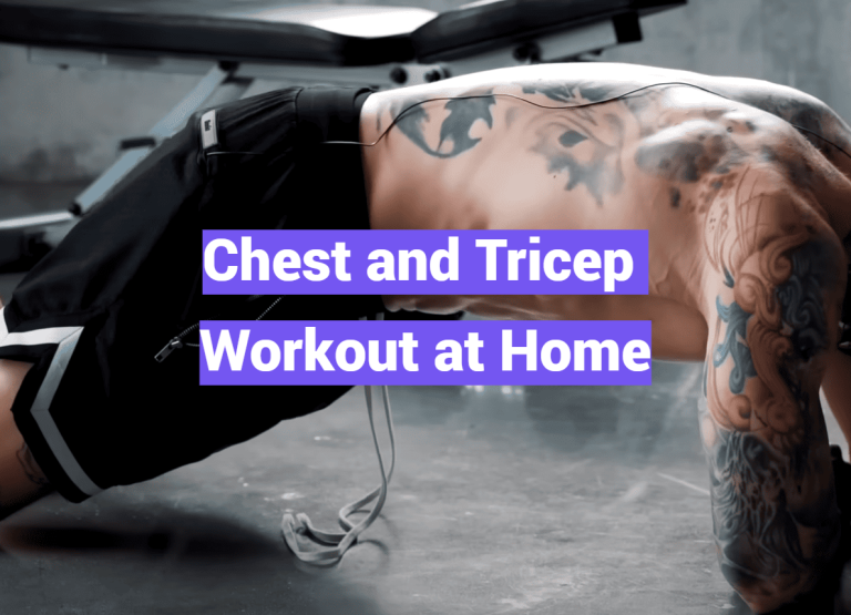 Chest and Tricep Workout at Home